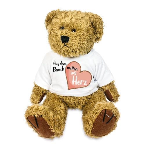 Kilala Personalisierter Teddybär mit Namen Geburt, Taufe, Geburtstag Plüschtier Bär