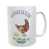 Kaffeetasse Hühnerliebe Aquarell Chicken Becher Huhn Fans Hühnerhof Eier Geschenkidee