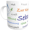 Kilala Tasse Konfirmation mit Namen Geschenk Mädchen Junge