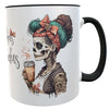 Kaffeetasse Hokus Pokus Kaffee Modus Sugar Skull Geschenk Geburtstag