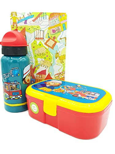 Lutz Mauder Feuerwehrmann Benny Brandmeister Brotzeitdose – Praktische Lunchbox Für Kinder