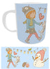 Kinder-Tasse Winter Wonderland Schneemann Kakaotasse Kindergartentasse Teetasse Geschenk Kinder Nikolaustasse