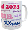 Kilala Namens-Tasse Mädchen Schulkind 2023 zur Einschulung Geschenk für die Schultüte inkl. Geschenkverpackung